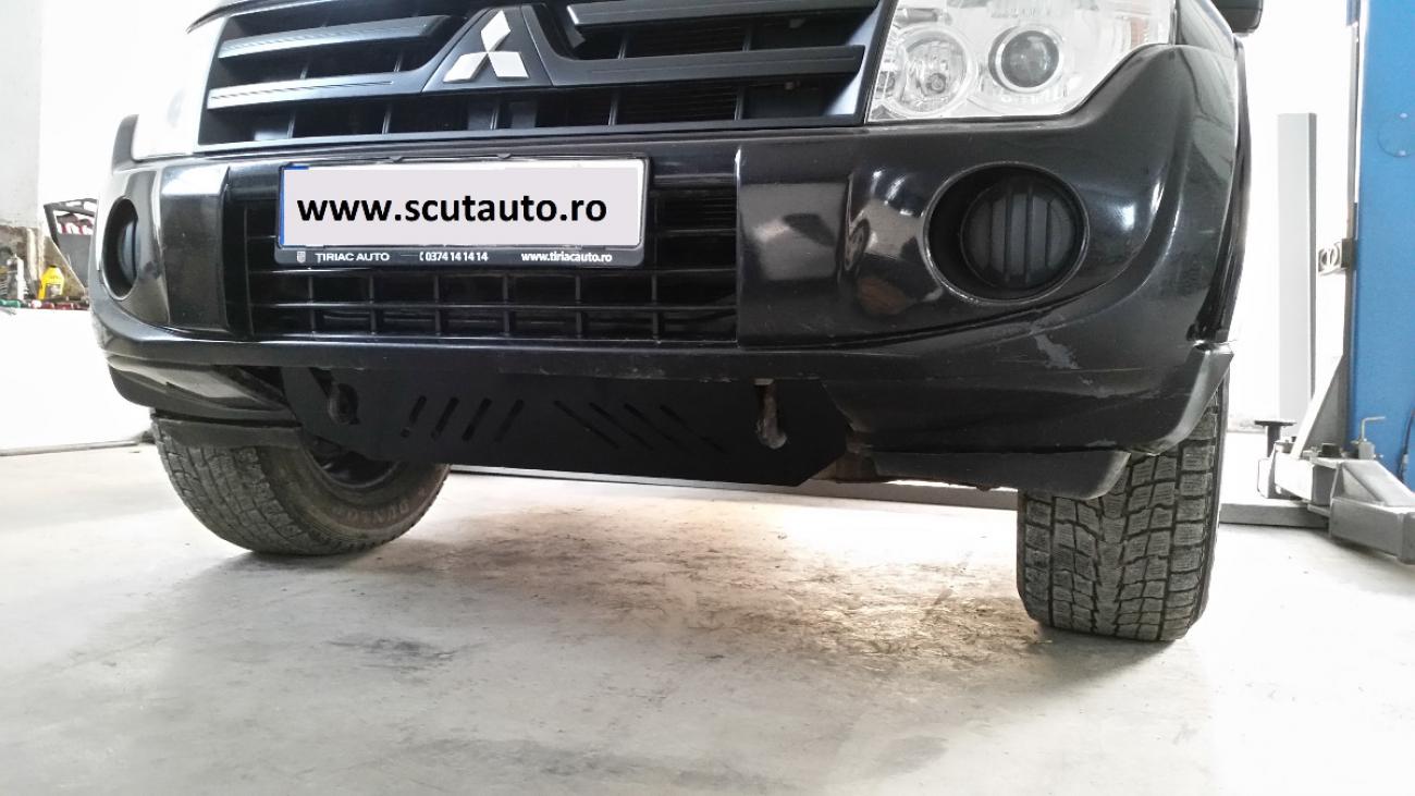 Engine and cooler skid plate Mitsubishi Pajero 4 (V80, V90) - 6