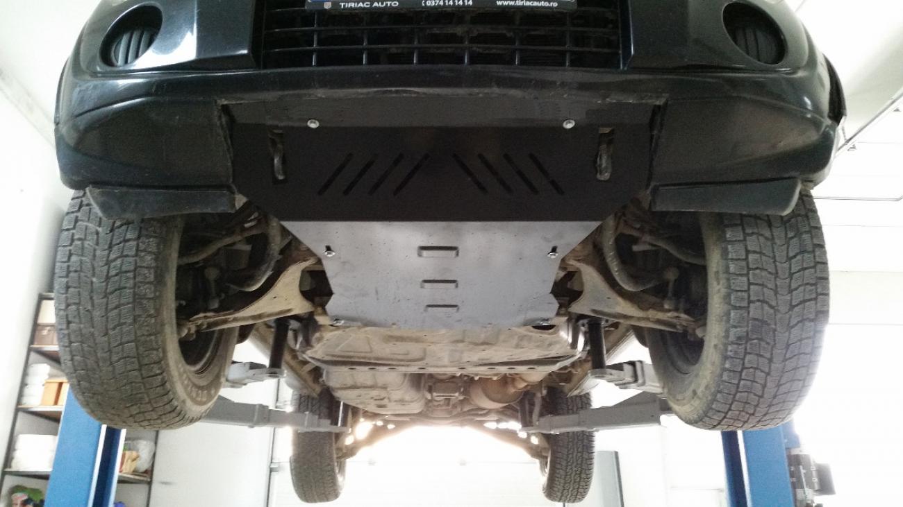 Engine and cooler skid plate Mitsubishi Pajero 4 (V80, V90) - 5