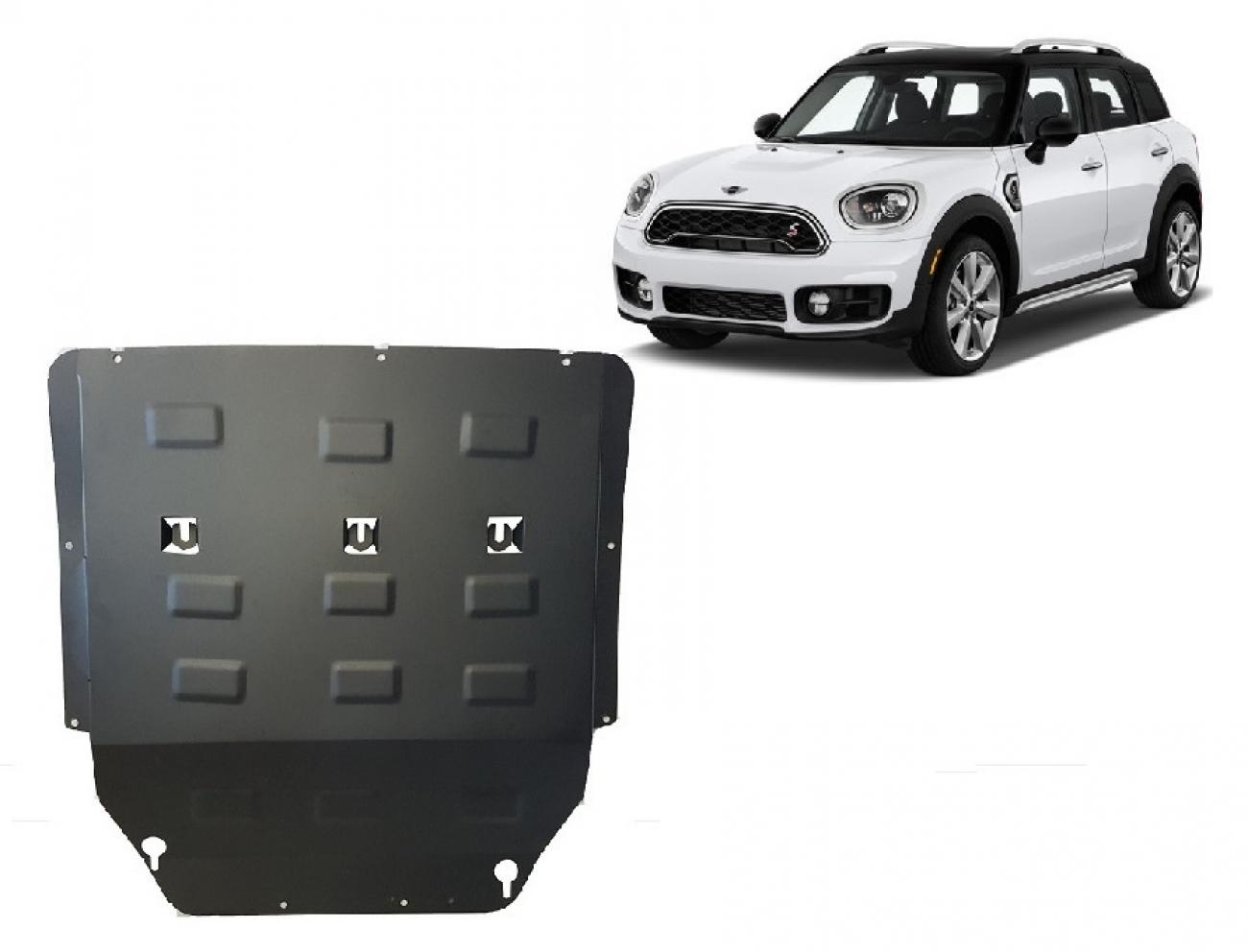 Engine and gearbox skid plate Mini Cooper