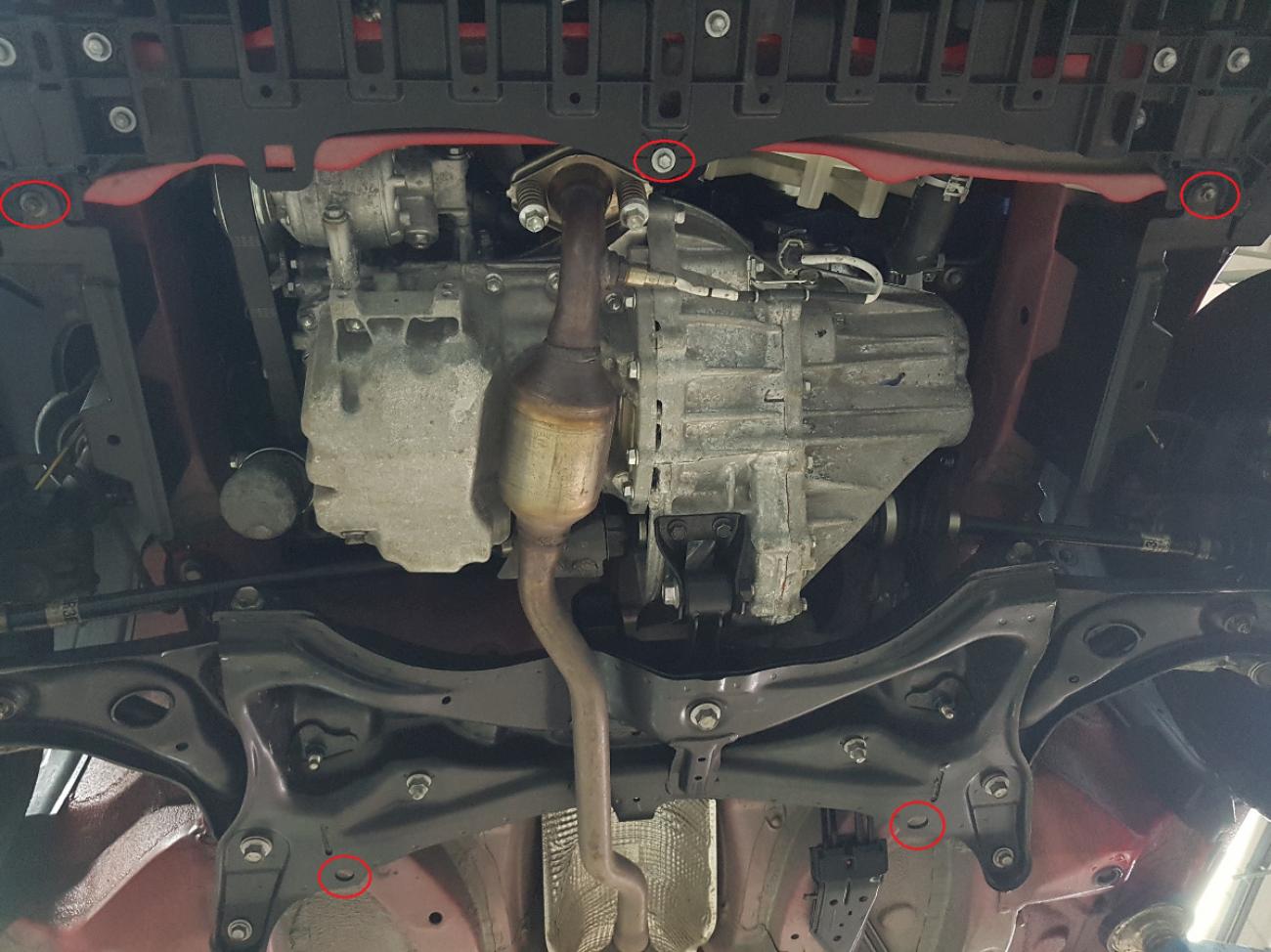 Engine skid plate Toyota Aygo AB10 - 3