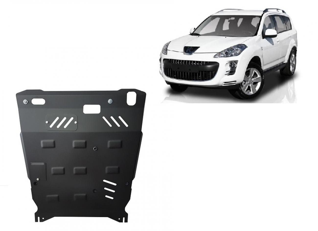 Engine skid plate Peugeot 4007