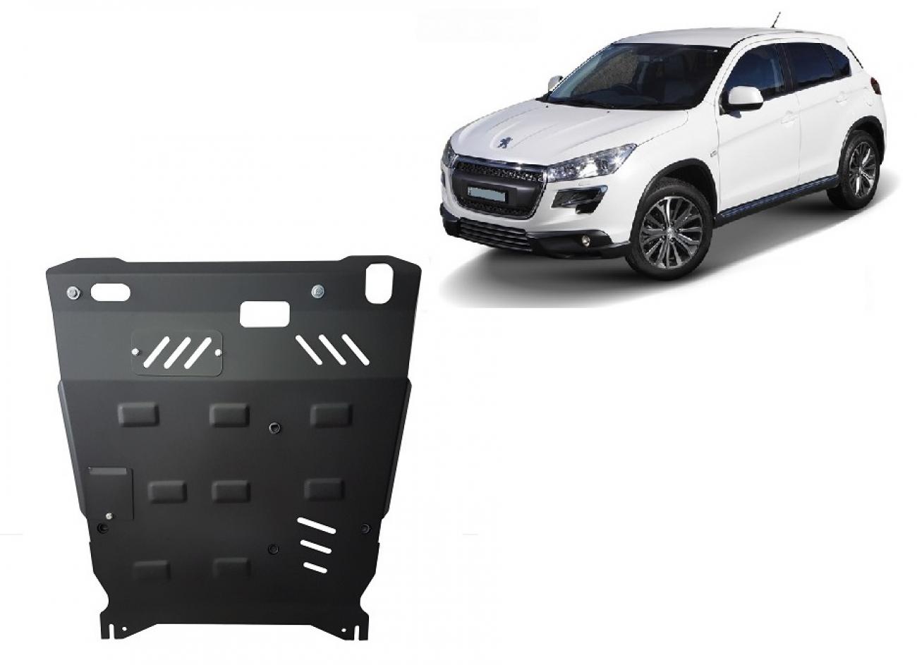 Engine skid plate Peugeot 4008