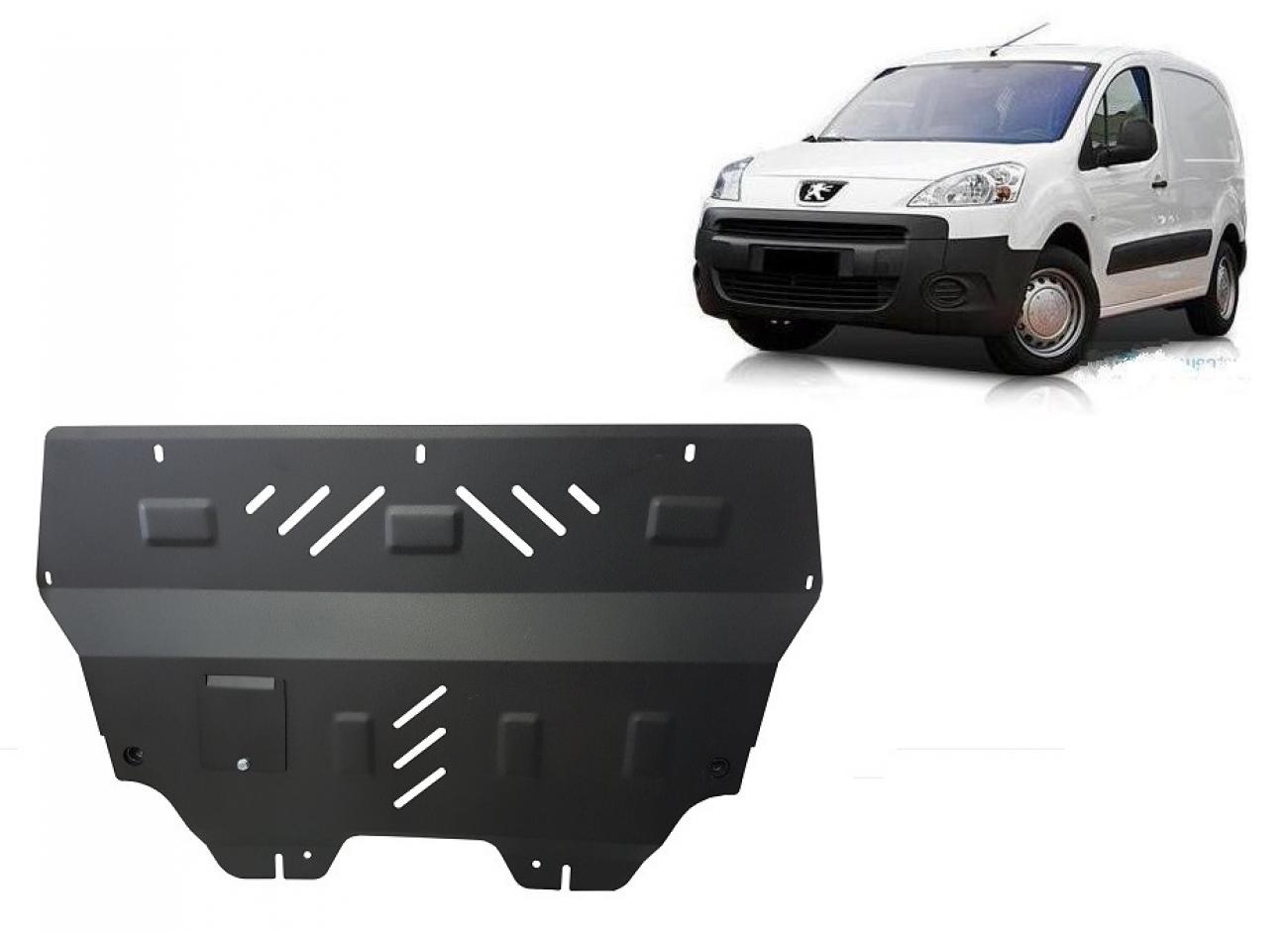 Engine skid plate Peugeot Partner Tepee