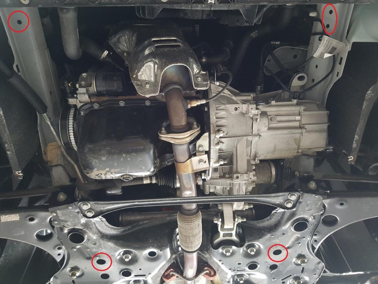 Engine skid plate Fiat Tipo - 7