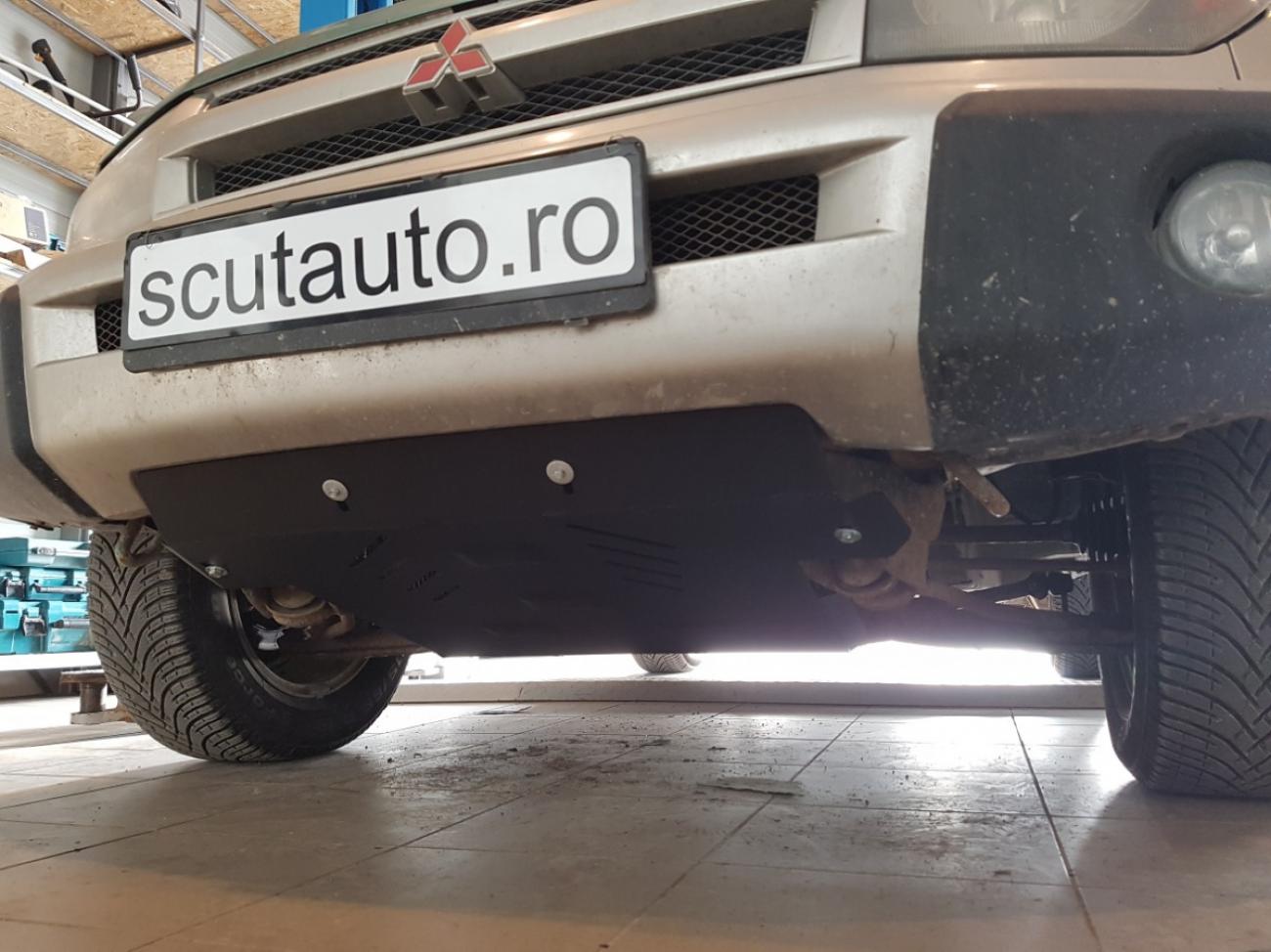 Gearbox skid plate for Mitsubishi Pajero Pinin - 5