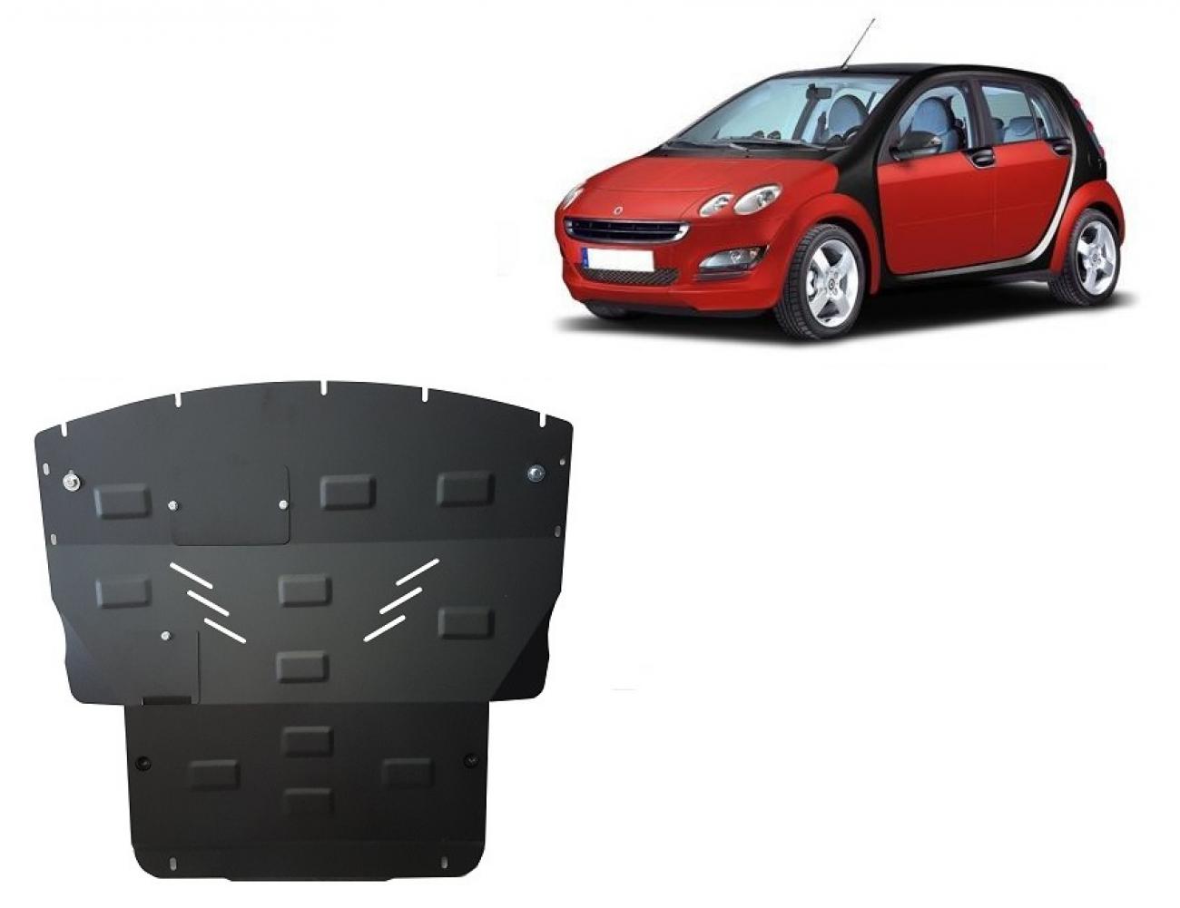 Engine and gearbox skid plate Smart FourFour petrol