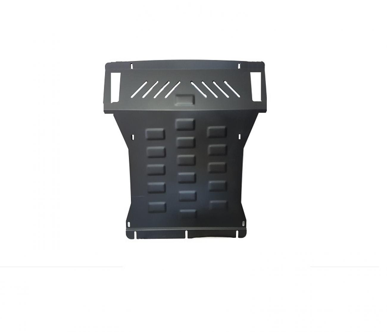 Engine and cooler skid plate Mitsubishi Pajero 4 (V80, V90) - 1