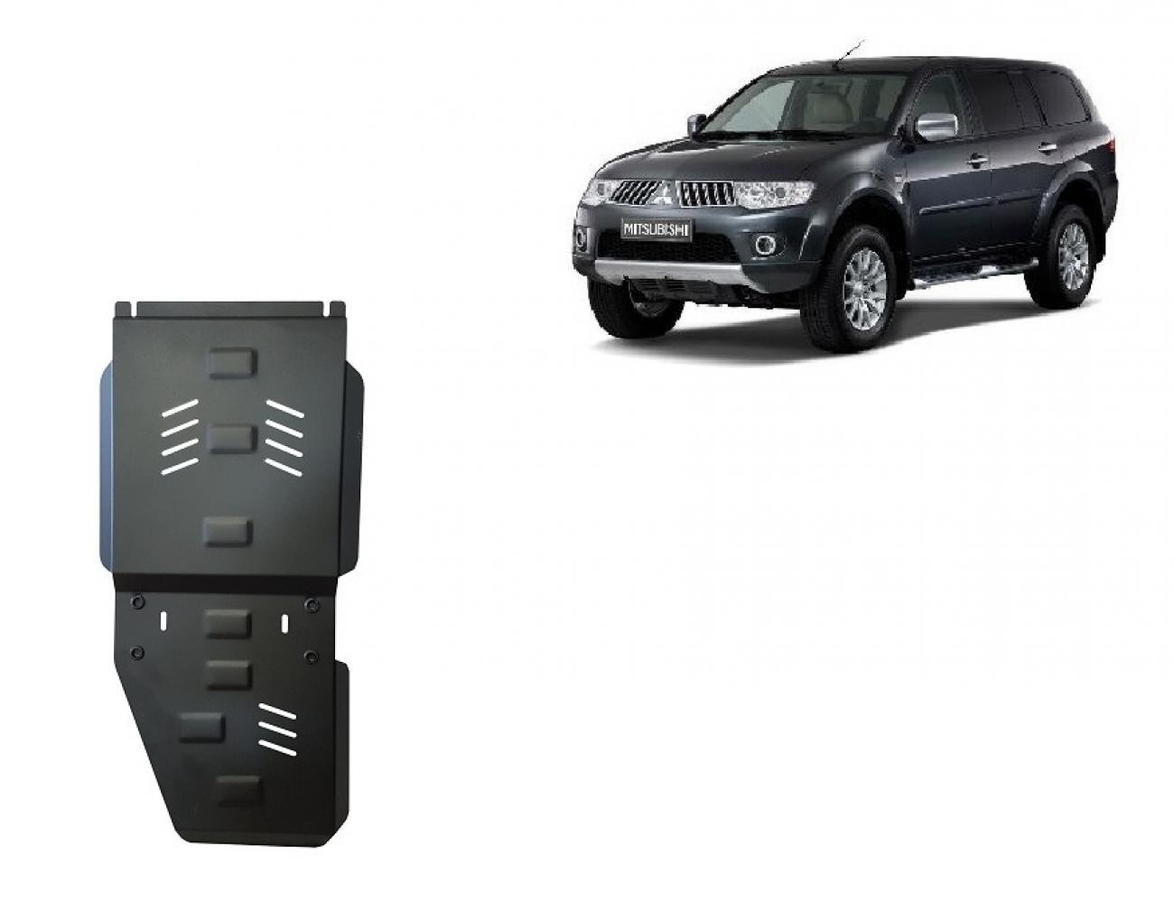Gearbox and cooler skid plate Mitsubishi Pajero Sport 2