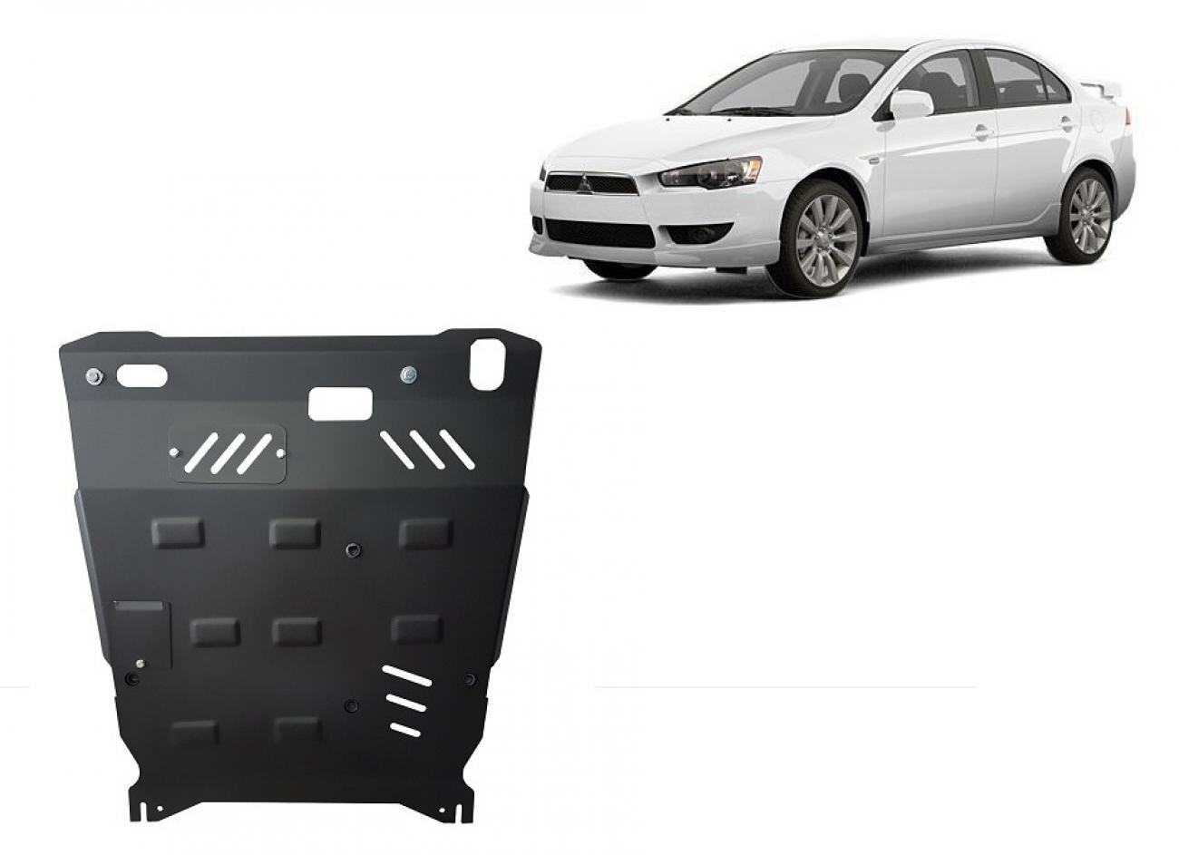 Engine and gearbox skid plate Mitsubishi Lancer