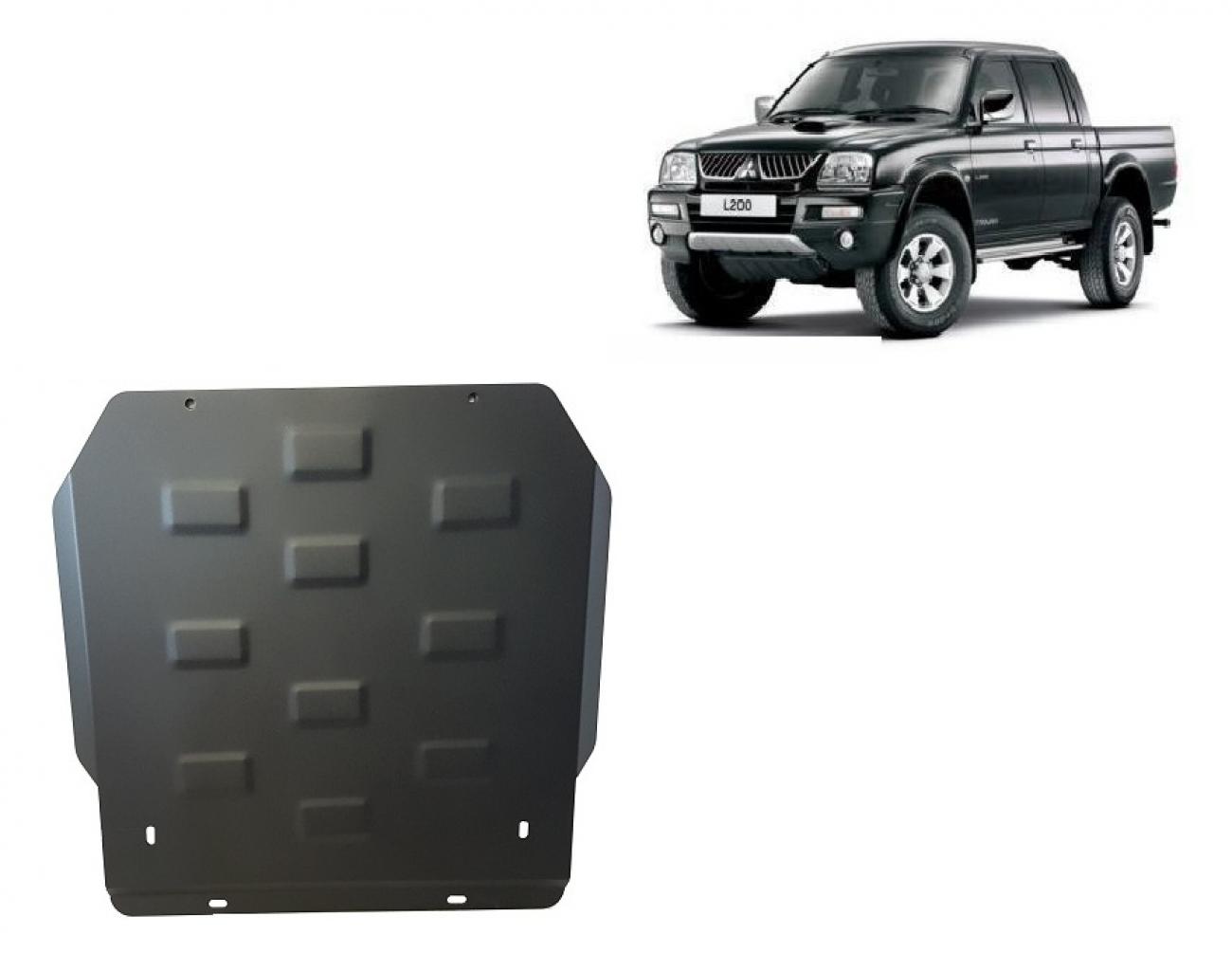 Gearbox and differential skid plate Mitsubishi L 200