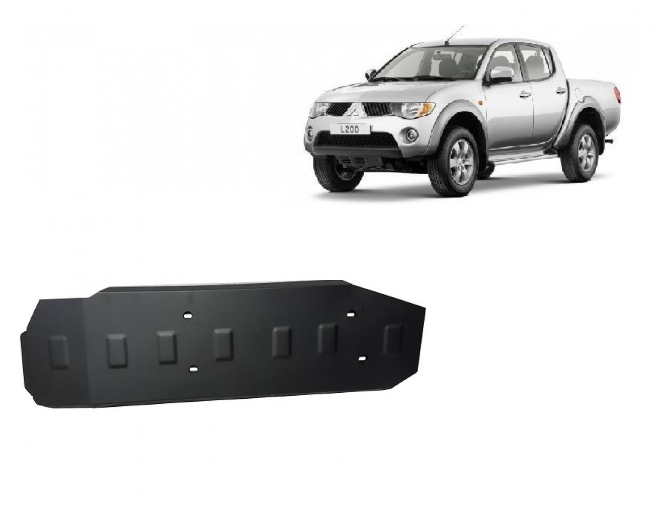 Fuel tank skid plate Mitsubishi L 200