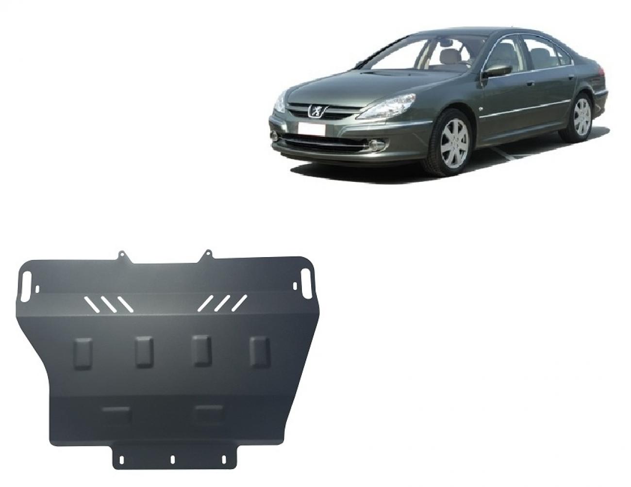 Engine skid plate Peugeot 607