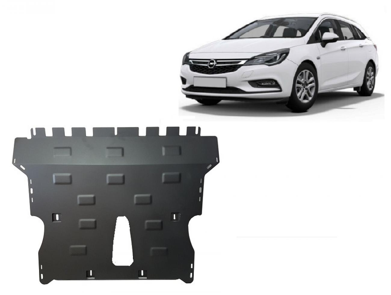 Engine skid plate Opel Astra K