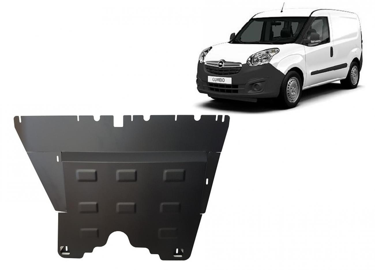 Engine skid plate Opel Combo
