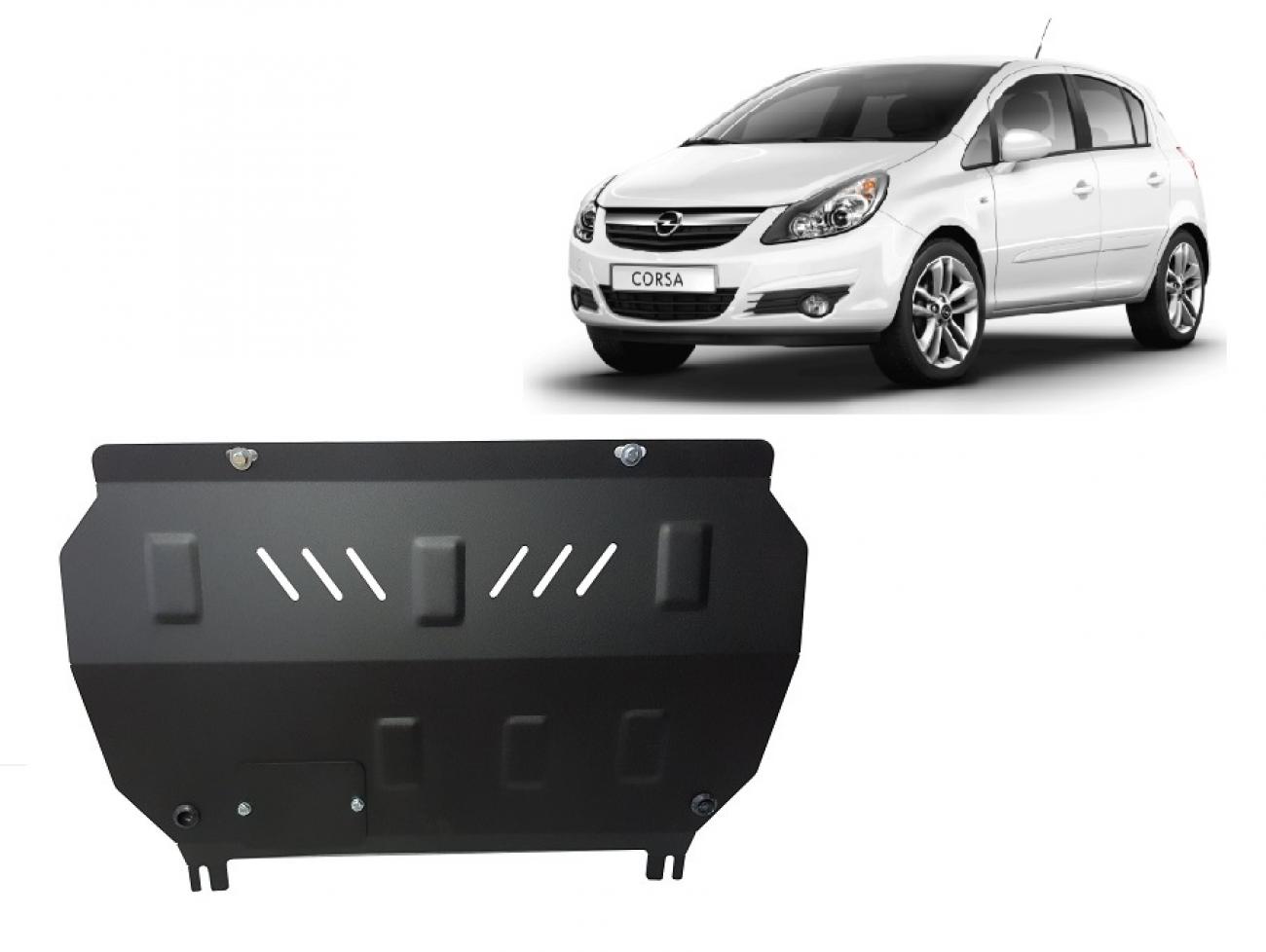 Engine skid plate Opel Corsa D