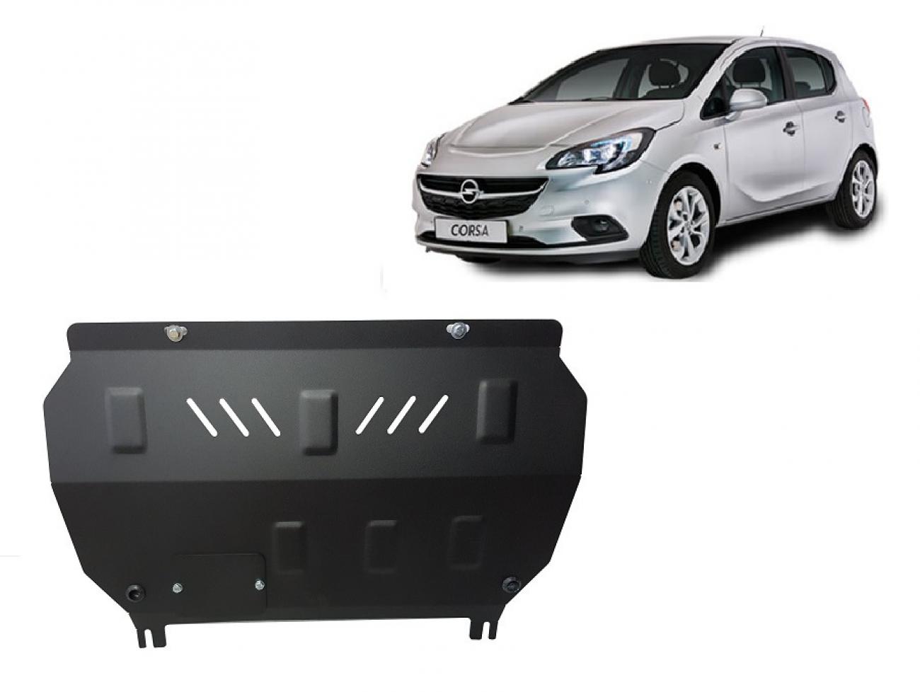 Engine skid plate Opel Corsa E