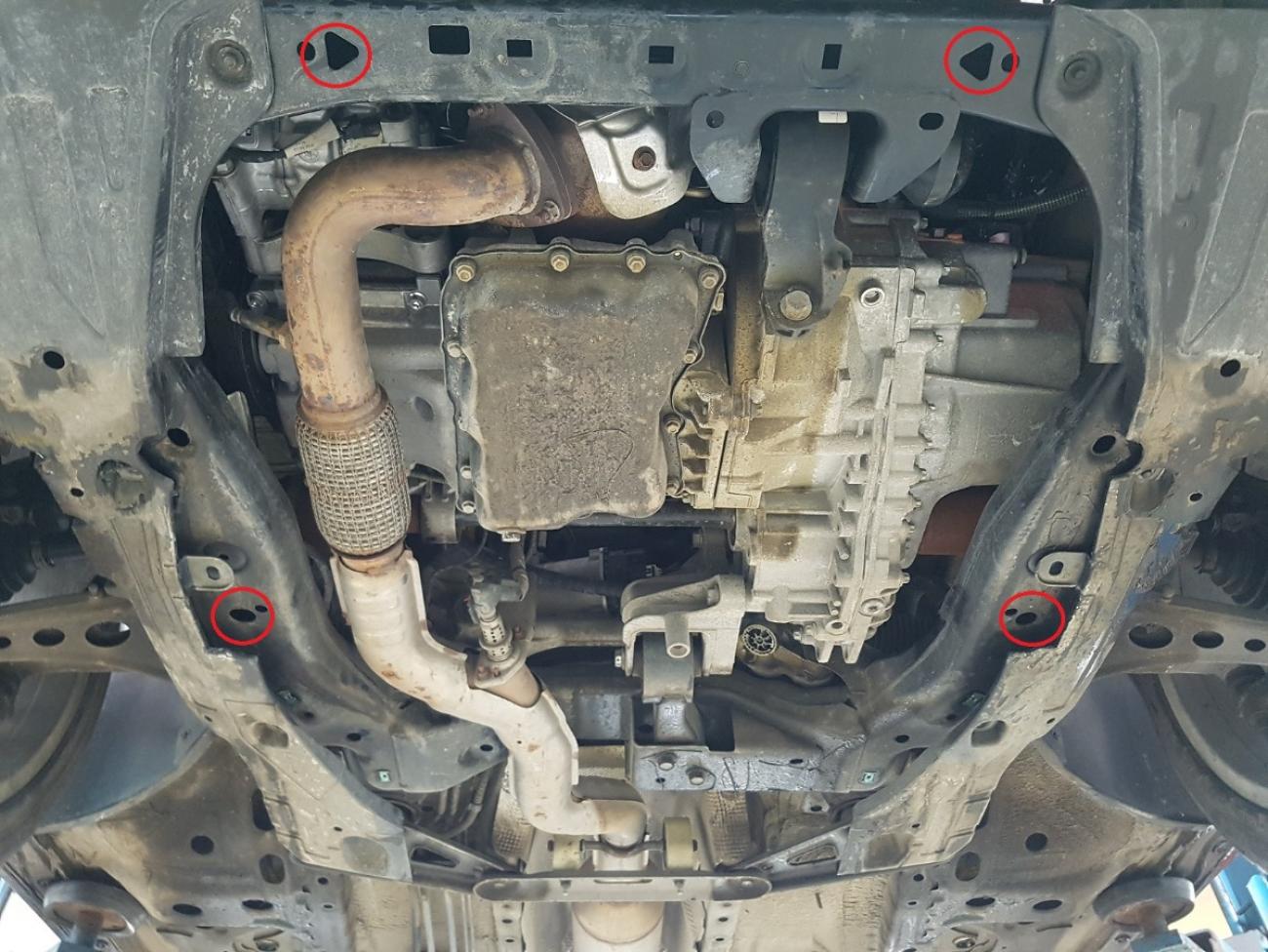 Engine skid plate Opel Insignia B - 3