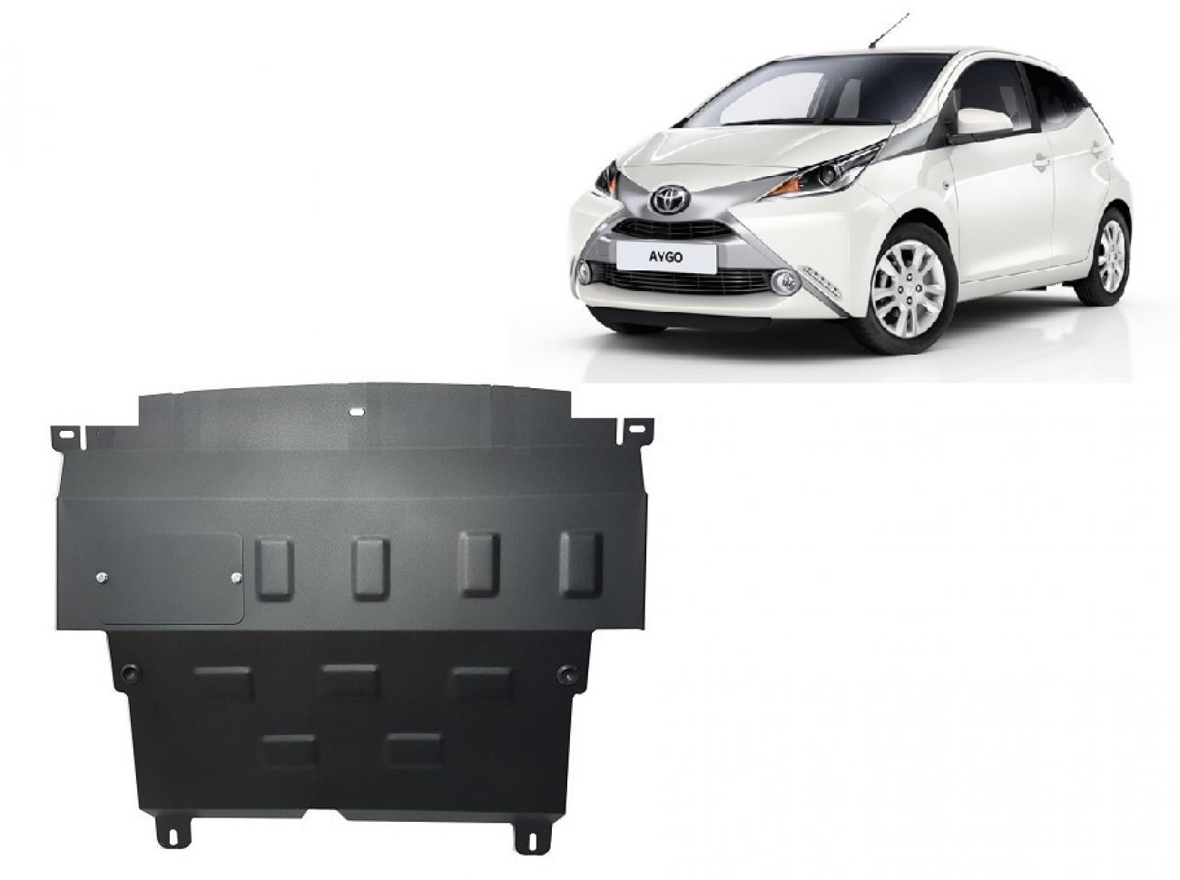 Engine skid plate Toyota Aygo AB40