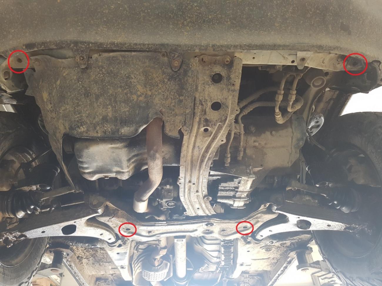 Engine skid plate Toyota RAV 4 - 3