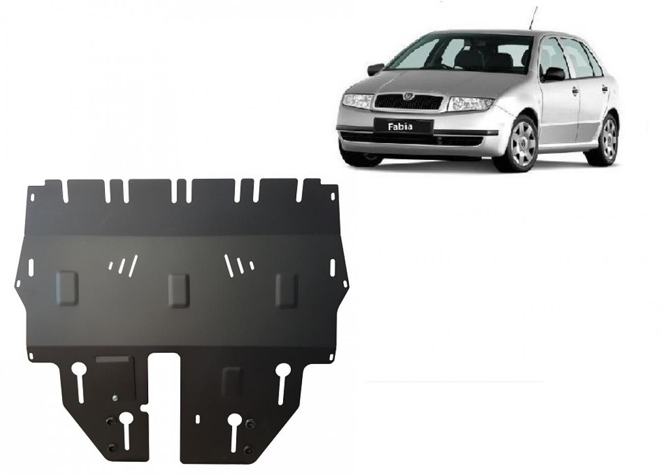 Engine skid plate Skoda Fabia 1 - Petrol