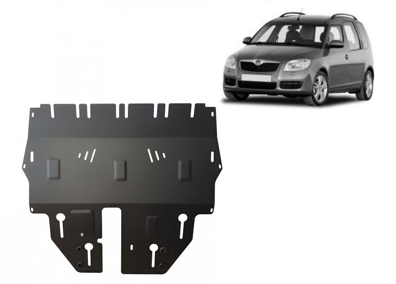 Engine skid plate Skoda Roomster