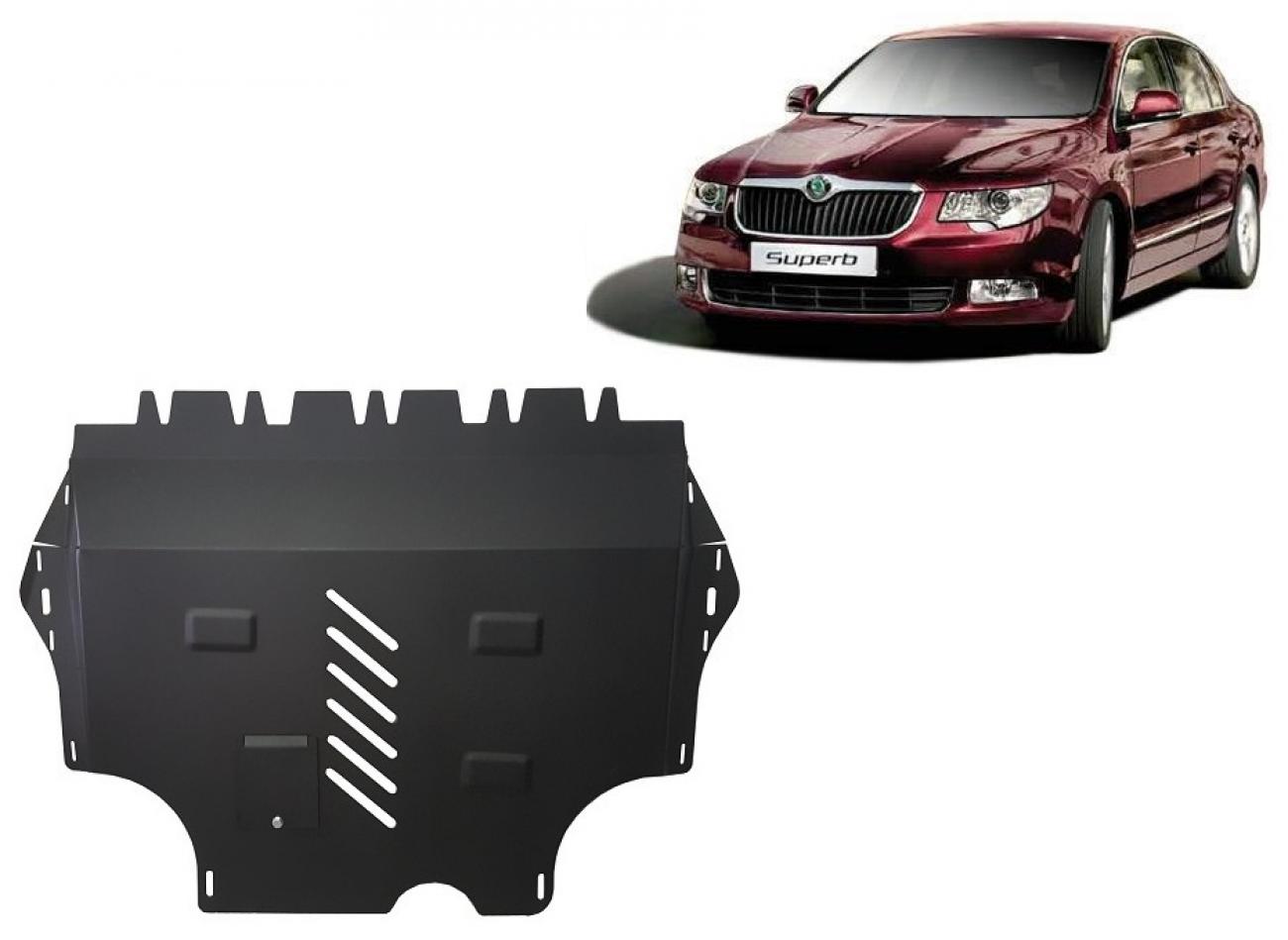 Engine skid plate Skoda Superb