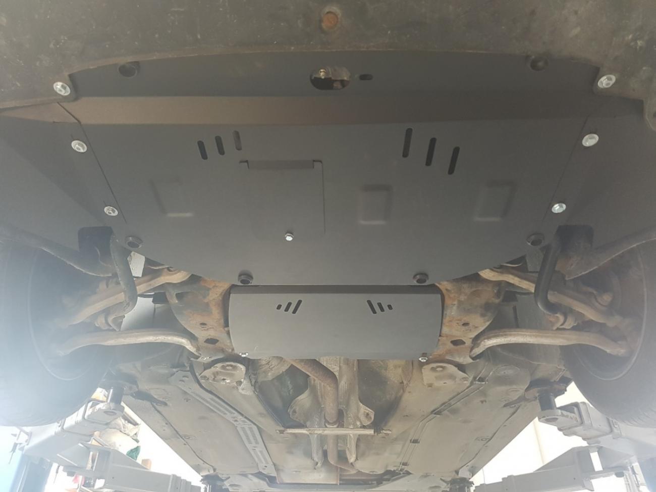 Gearbox skid plate for manual Skoda Superb - 4