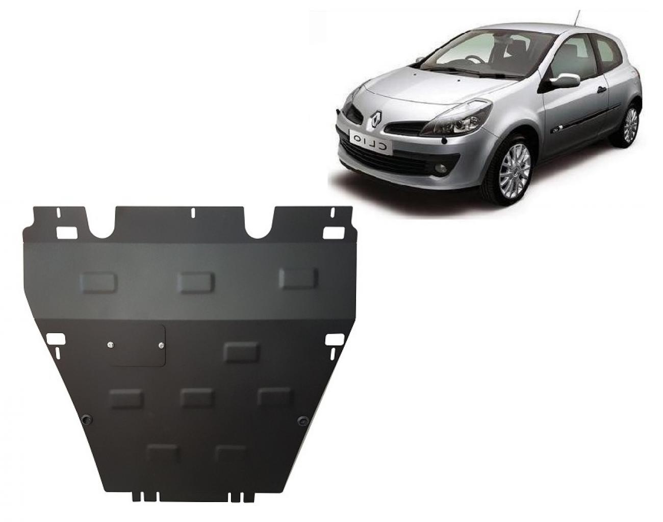 Engine and gearbox skid plate Renault Clio 3