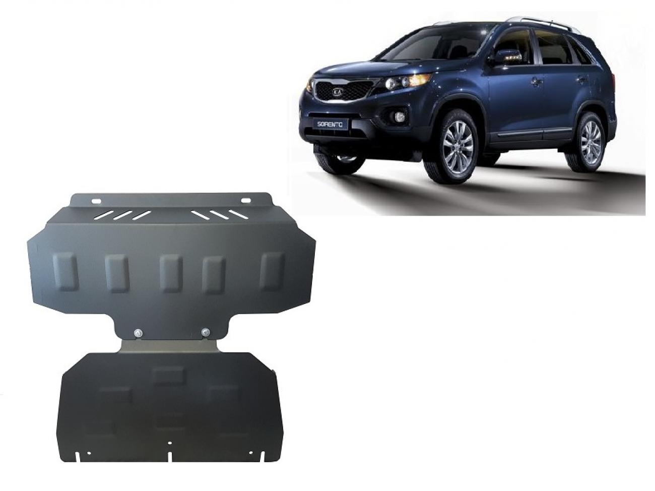 Engine and cooler skid plate Kia Sorento