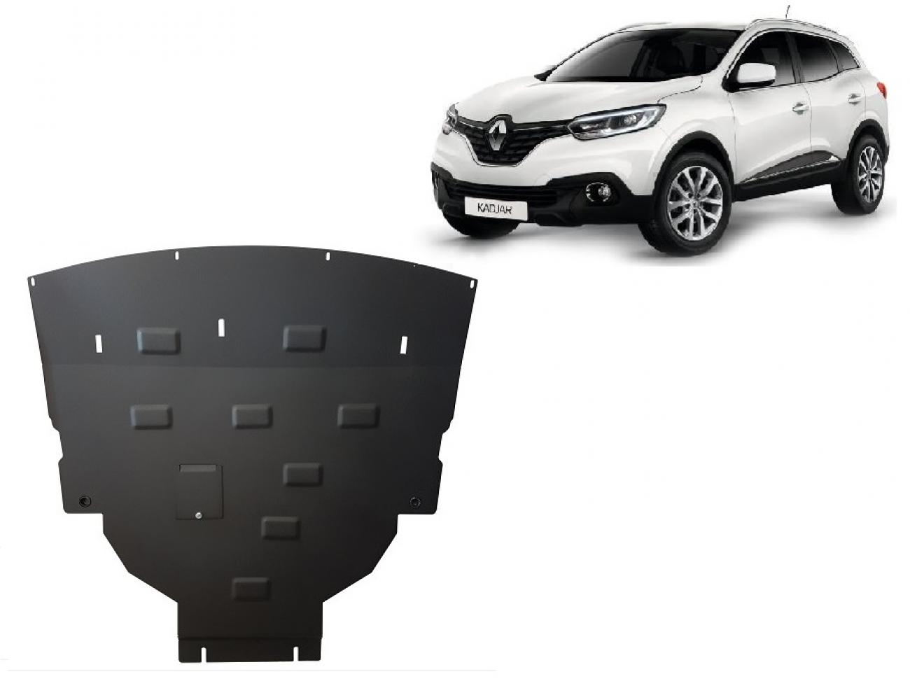 Engine skid plate Renault Kadjar dupa 2015
