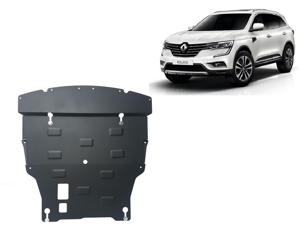 Engine skid plate Renault Koleos