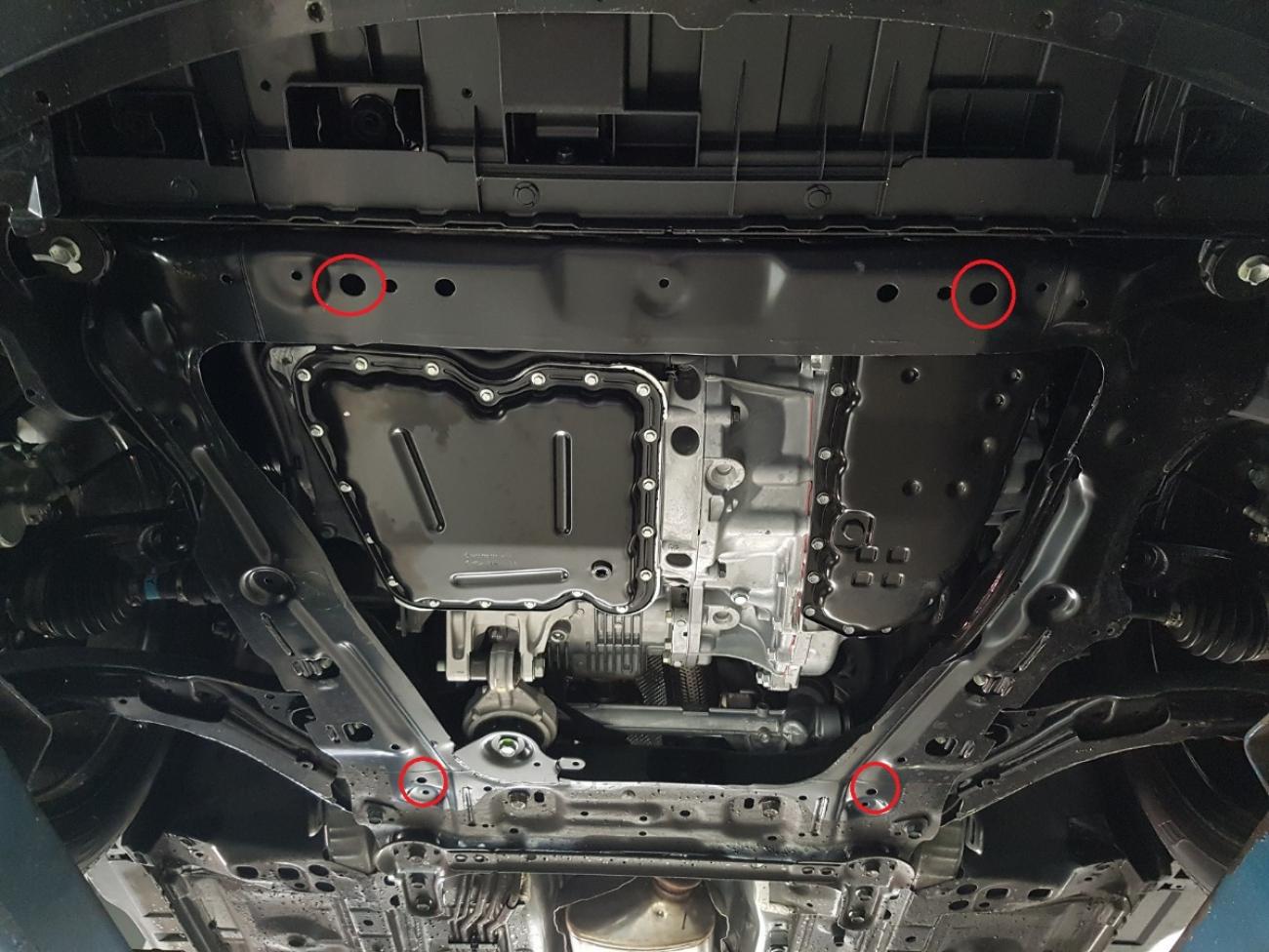 Engine skid plate Nissan X-Trail T32 - 3