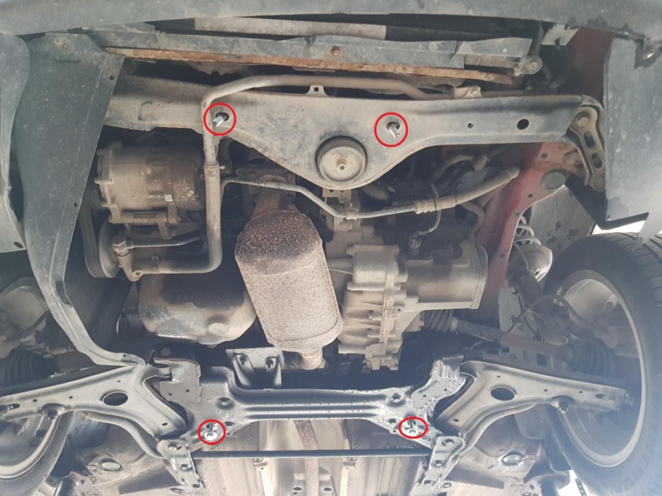 Engine skid plate Volkswagen Caddy - 3