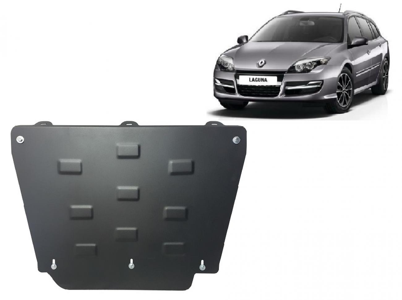 Engine skid plate Renault Laguna 3