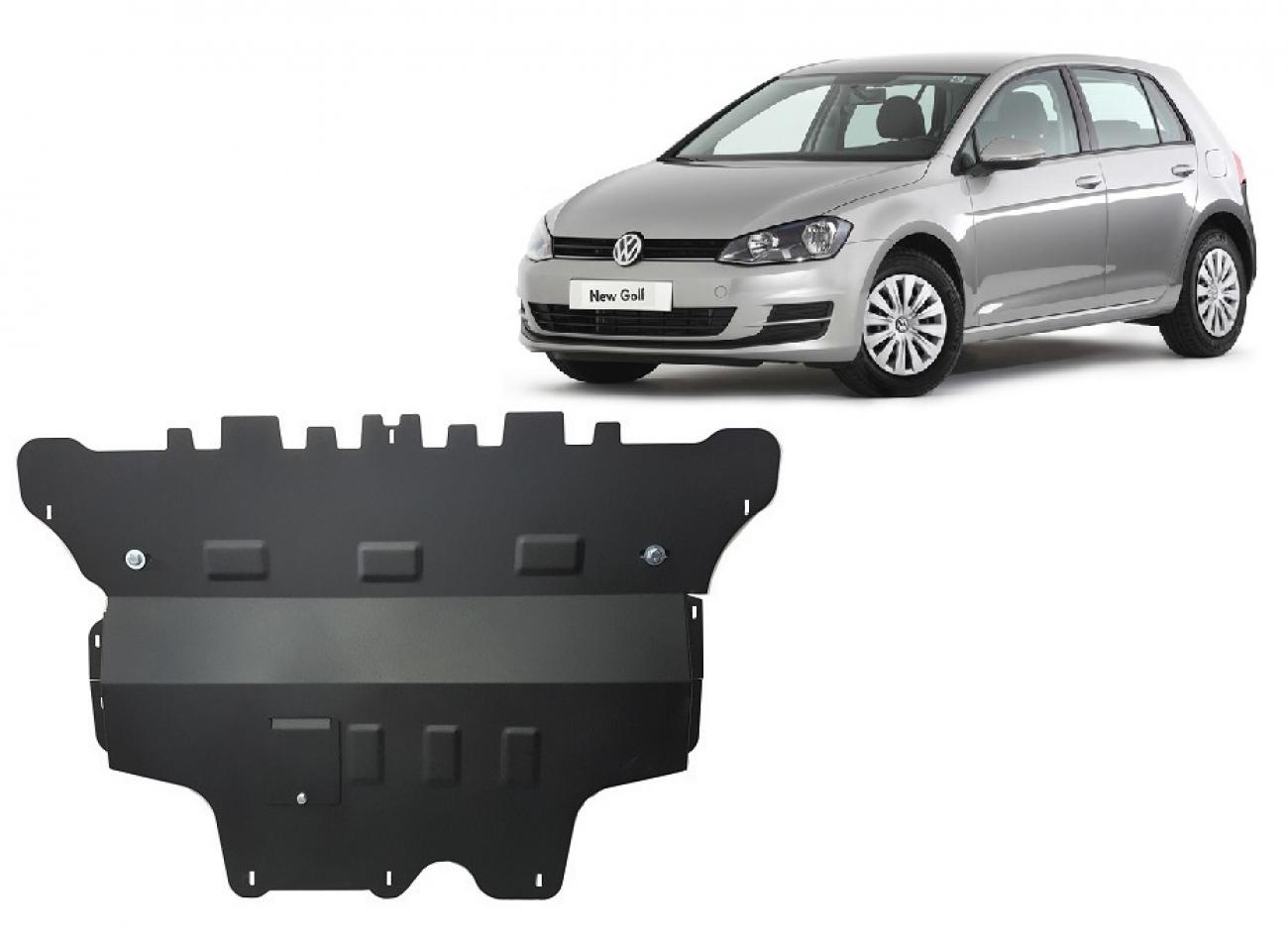 Engine and gearbox skid plate VW Golf 7 - manual gearbox