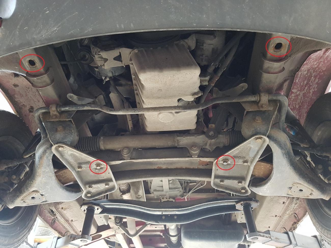 Engine skid plate Volkswagen LT - 3