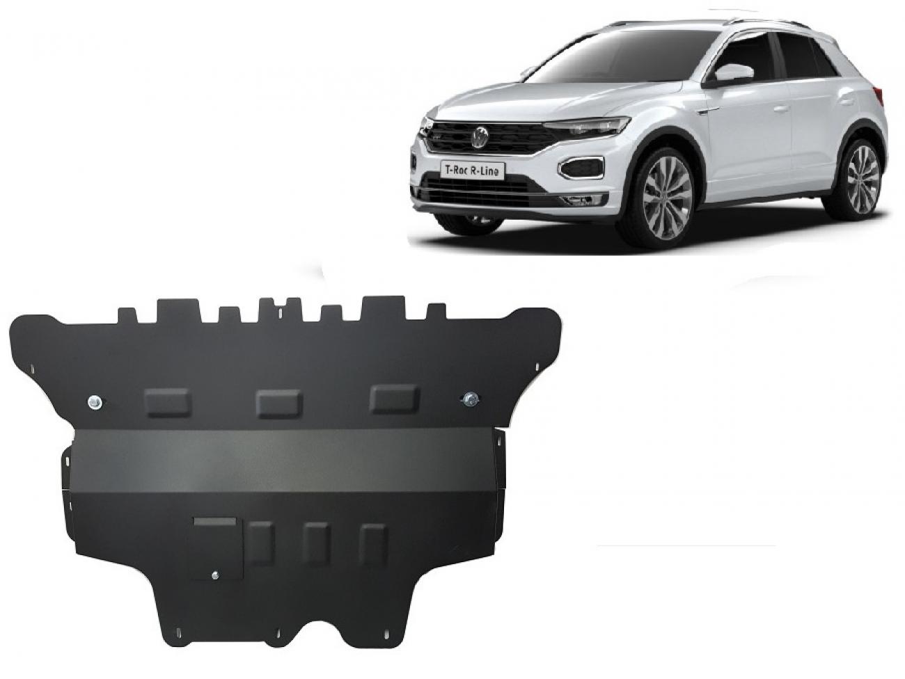 Engine skid plate Volkswagen T-Roc - automatic gearbox