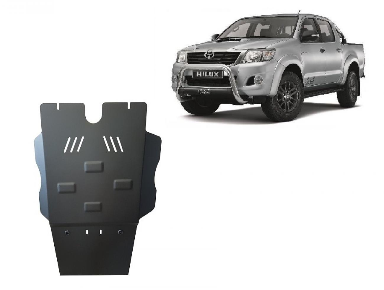 Gearbox skid plate for, filtru particule Toyota Hilux
