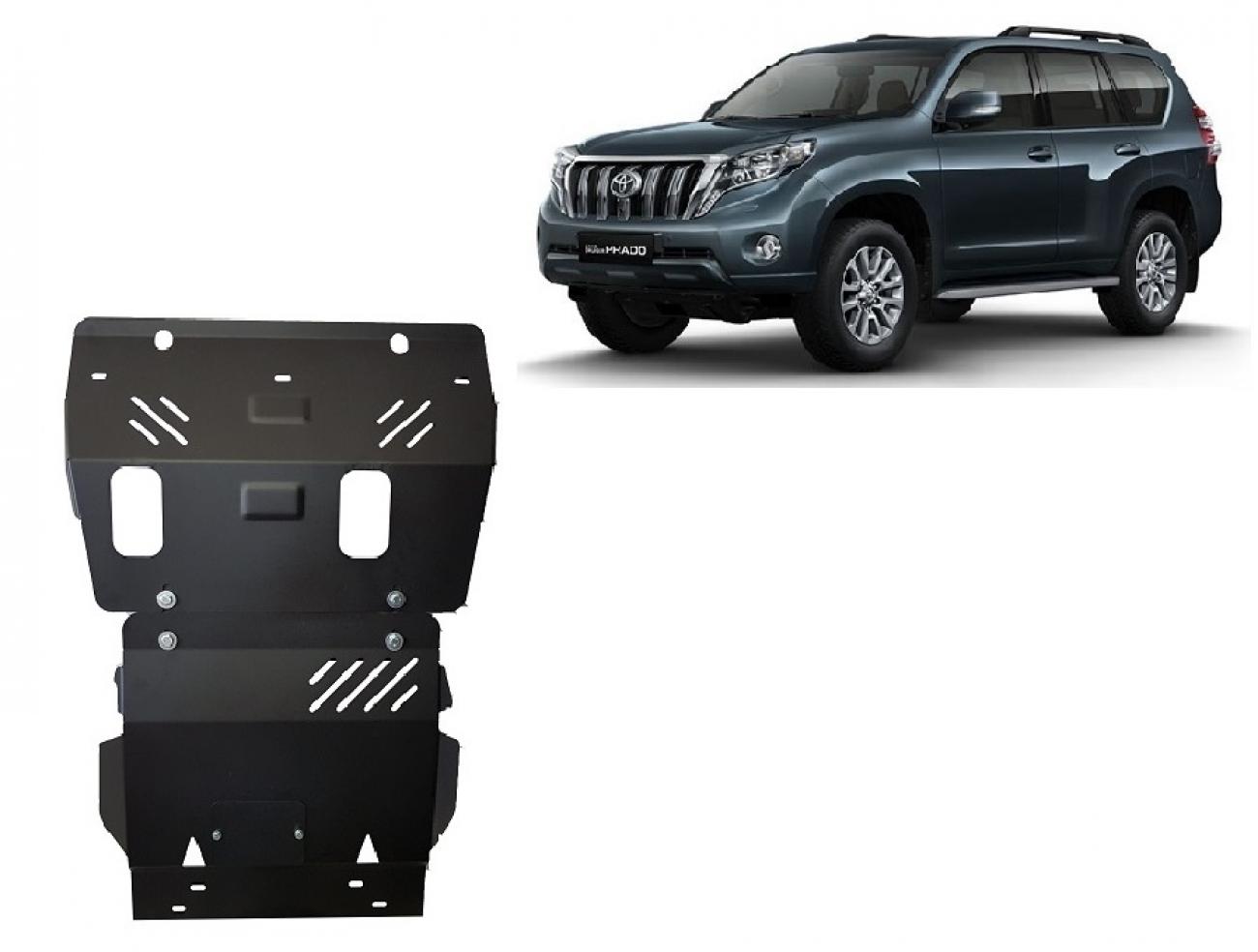 Engine skid plate Toyota Land Cruiser 150