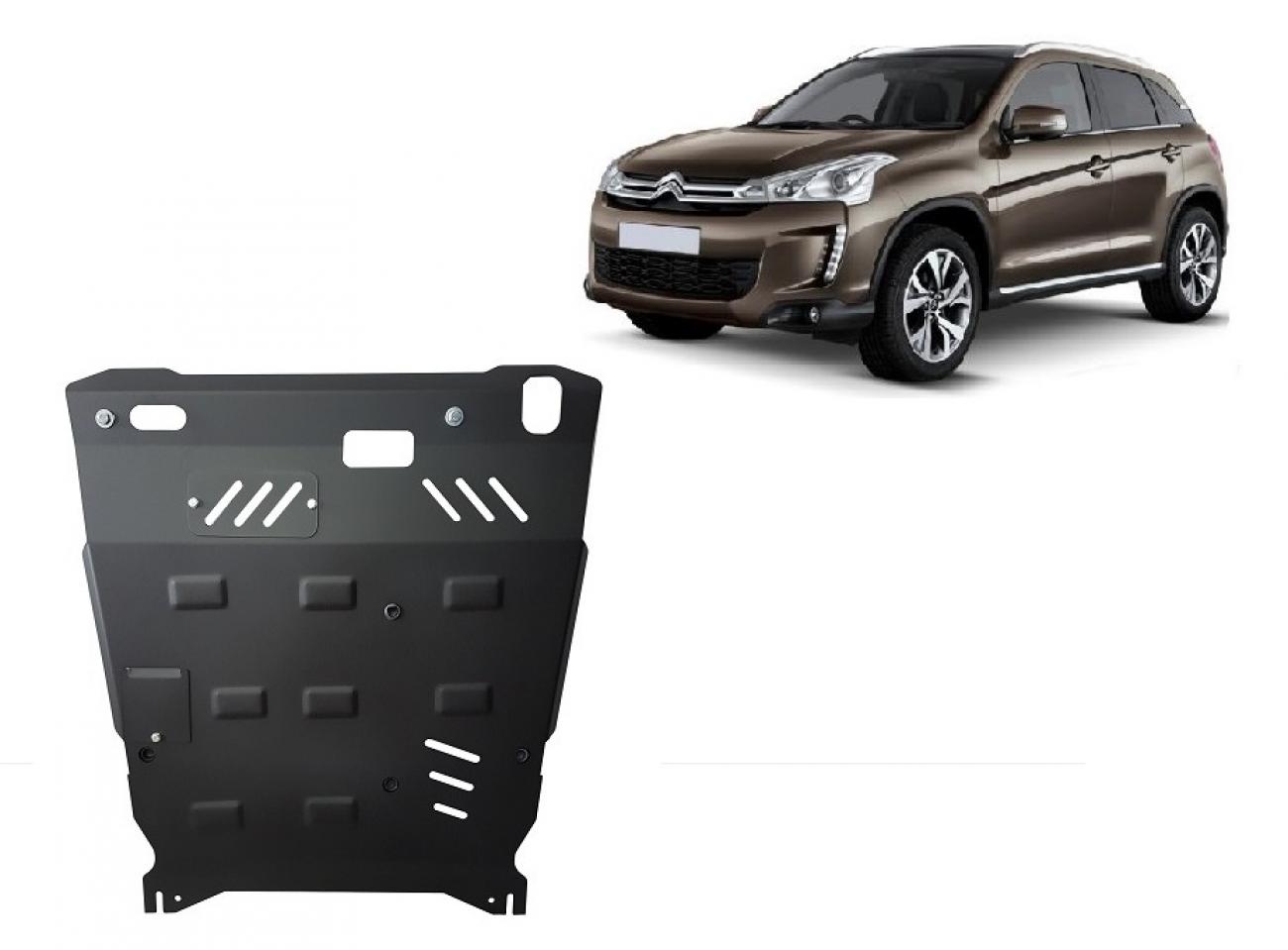 Engine skid plate Citroen C4 Aircross