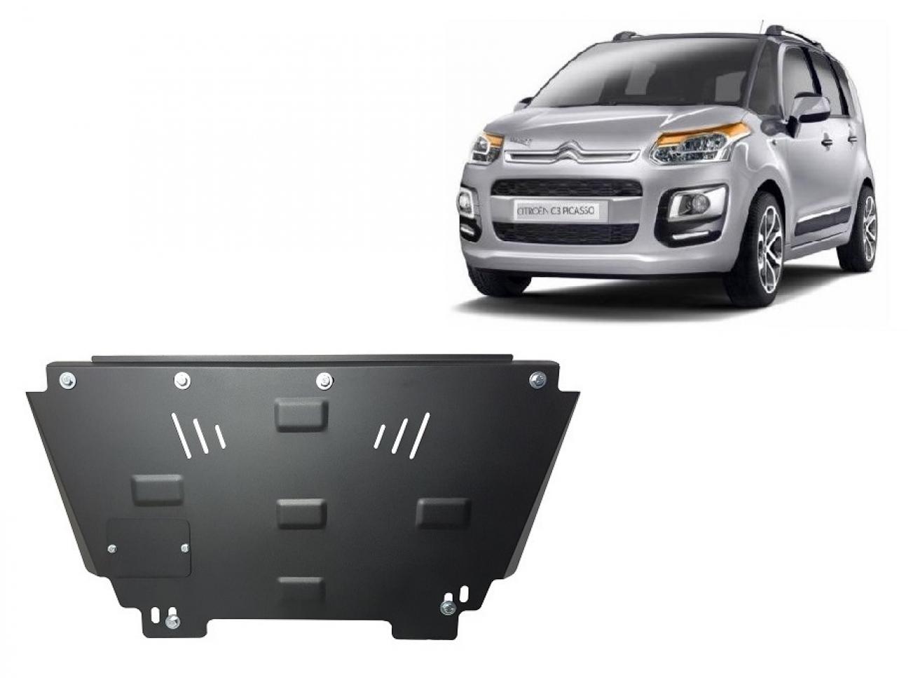 Engine skid plate Citroen C3 Picasso