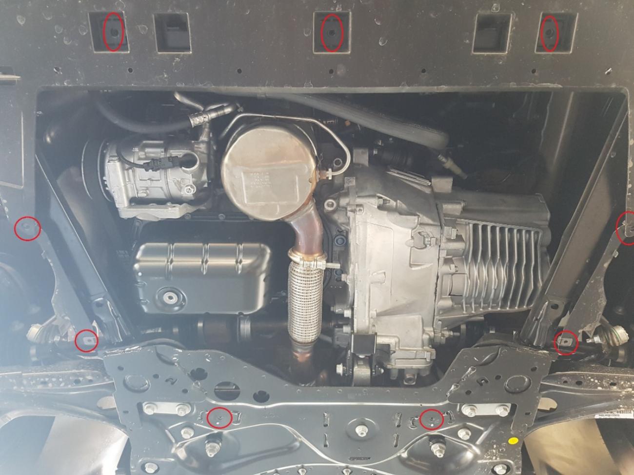 Engine skid plate Opel Combo - 3