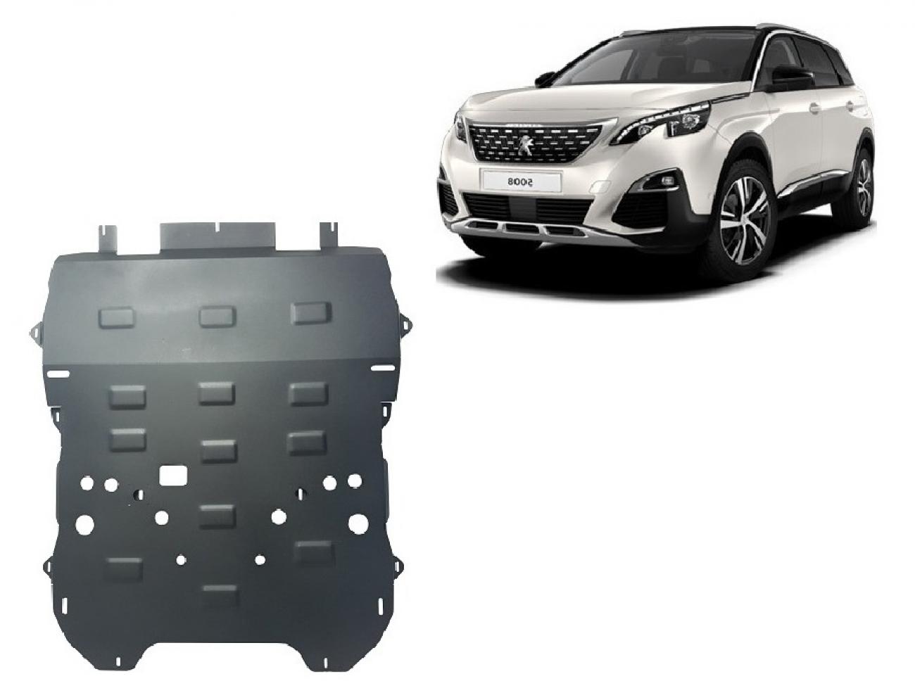 Engine and gearbox skid plate Peugeot 5008