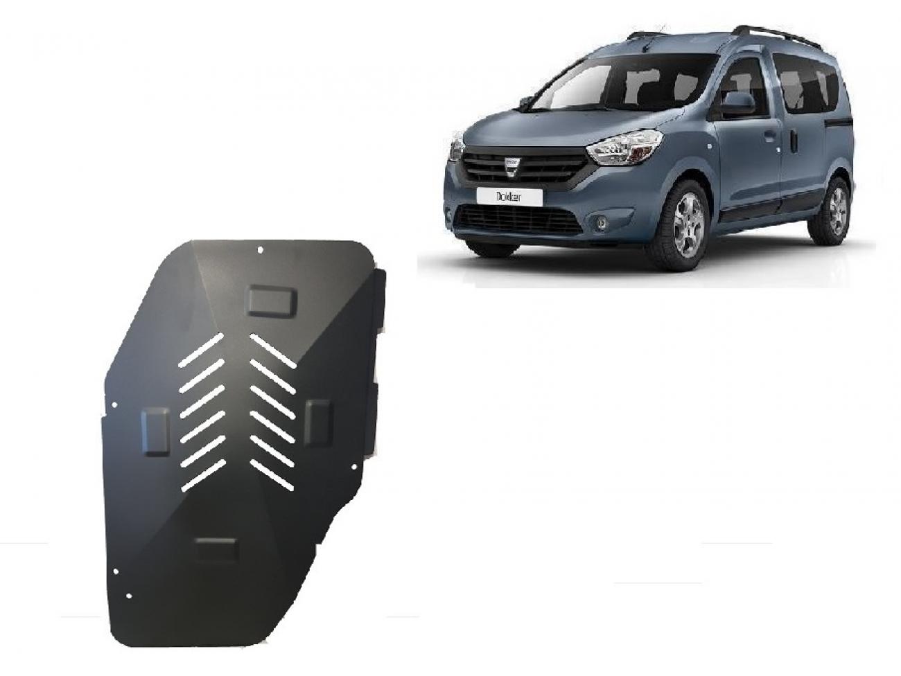 Fuel tank skid plate Dacia Dokker