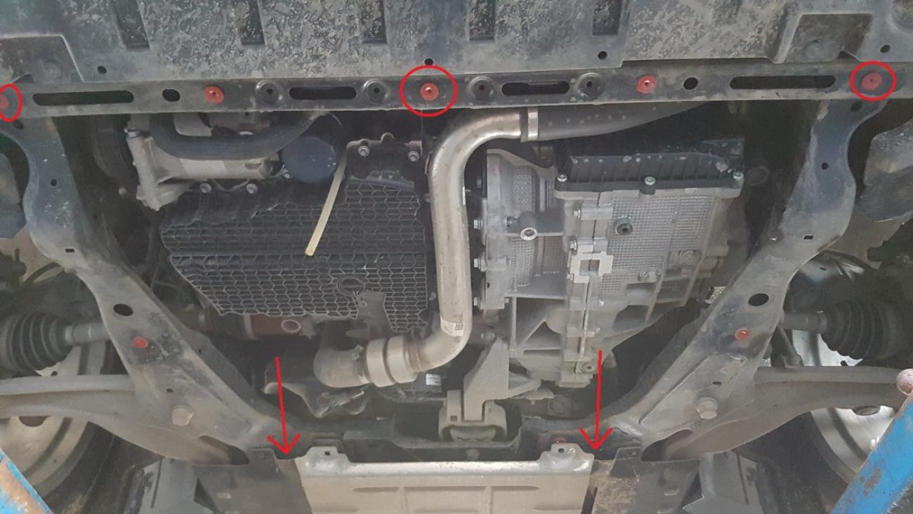 Engine skid plate Ford S-Max from 2015 - 3