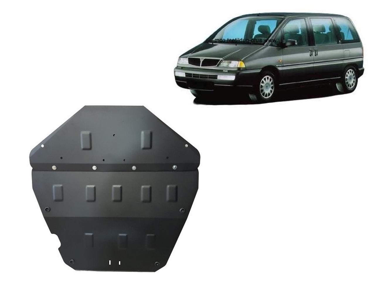 Engine and gearbox skid plate Lancia Zeta