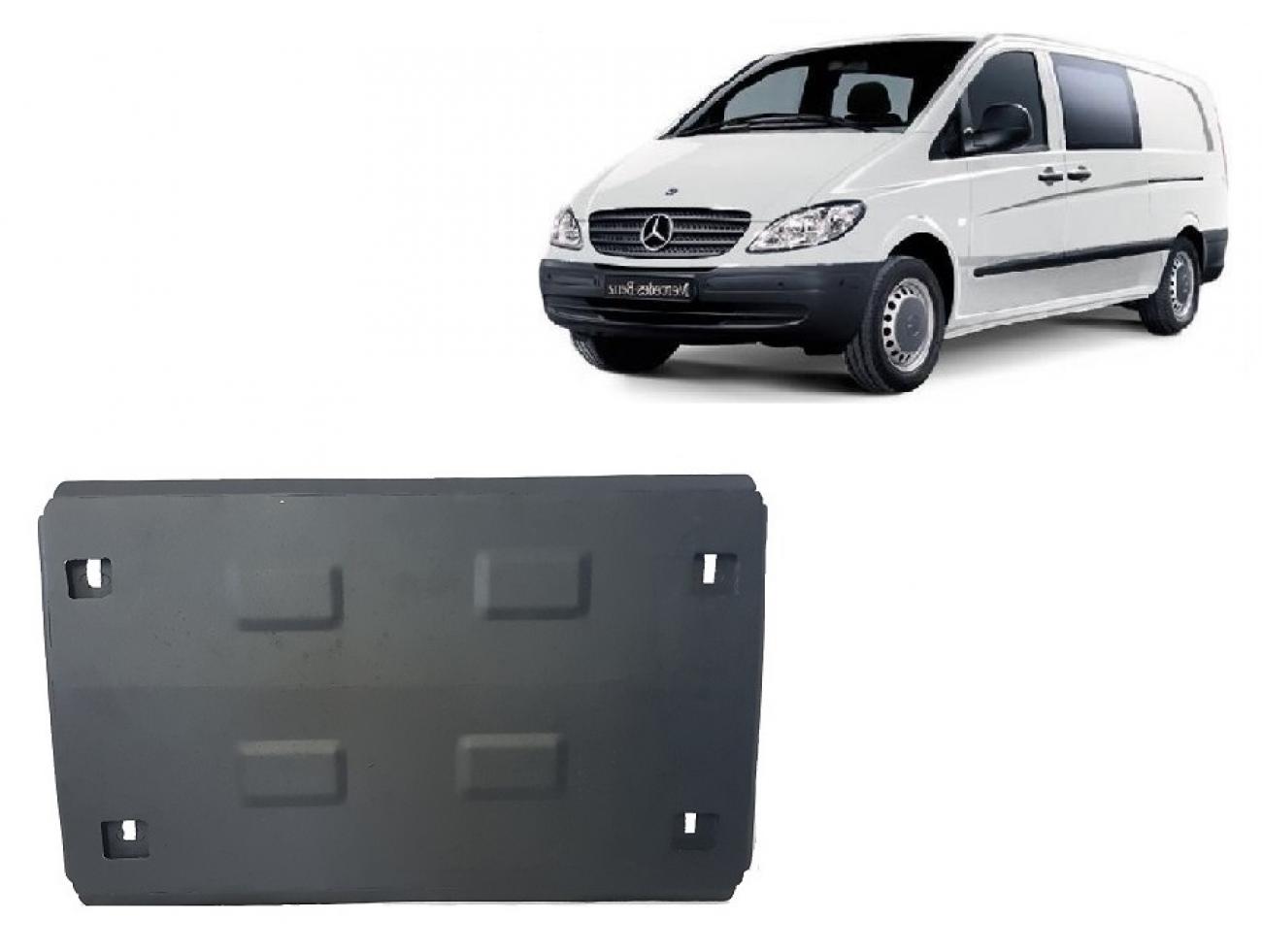 Engine skid plate metalic Mercedes Vito W639 - 2.2 D 4x2