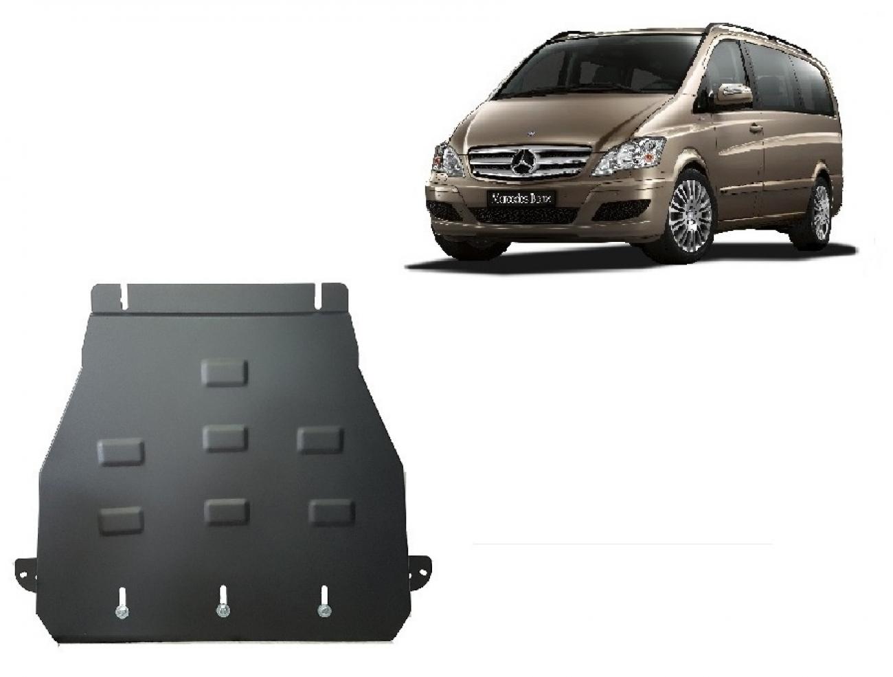 Gearbox skid plate Mercedes Viano W639 - 2.2 D 4x2