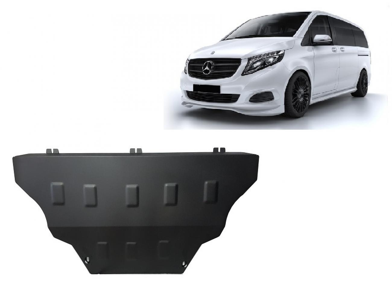 Engine skid plate Mercedes Viano W447, 4x2, 1.6 D
