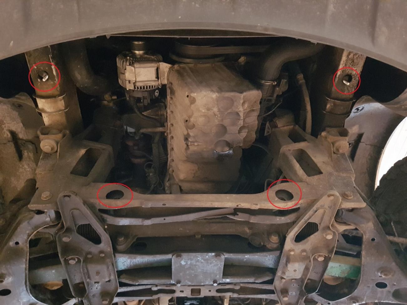 Engine skid plate Mercedes Sprinter 4x4 - 3